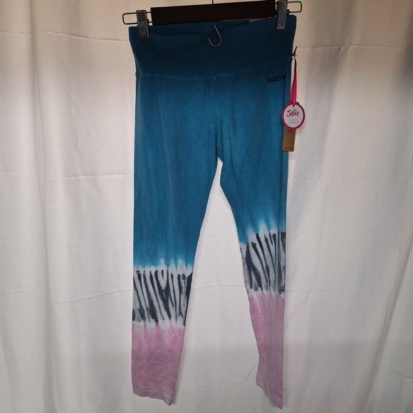 Blue and Pink Tie-Dye Kids Leggings 3- Piece Bundle 2 Are NWT - Picture 2 of 10